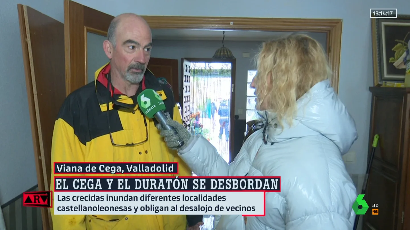 Así ha quedado una casa de Viana de Cega tras la crecida del río Así ha quedado una casa de Viana de Cega tras la crecida del río