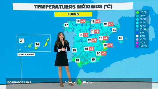 Vuelve el calor: las temperaturas suben de forma generalizada en toda España con máximas que superan los 20ºC Vuelve el calor: las temperaturas suben de forma generalizada en toda España con máximas que superan los 20ºC