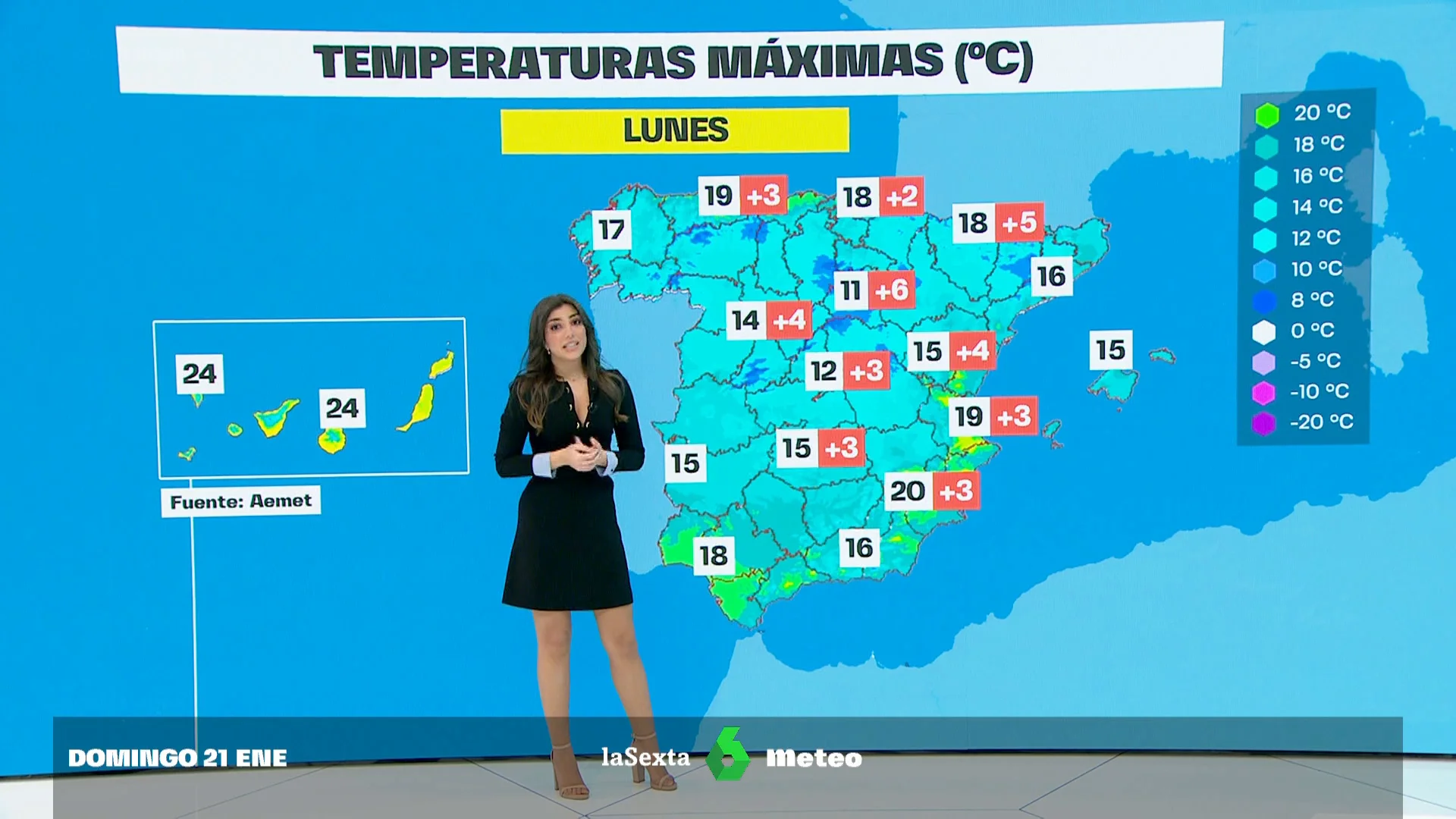 Vuelve el calor: las temperaturas suben de forma generalizada en toda España con máximas que superan los 20ºC