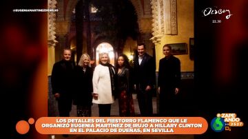 Así fue la fiesta que Eugenia Martínez de Irujo organizó para Hillary Clinton en Sevilla