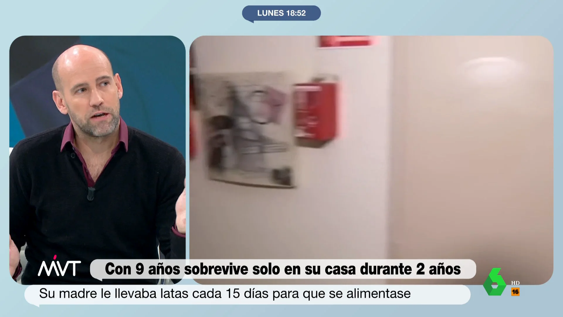 "¿No ven que a ese crío no va nunca un padre, una madre, a preguntar por él?", se pregunta Chema Crespo en este vídeo donde Más Vale Tarde analiza el caso del niño de 9 años que ha sobrevivido solo durante dos años en su casa en Francia.