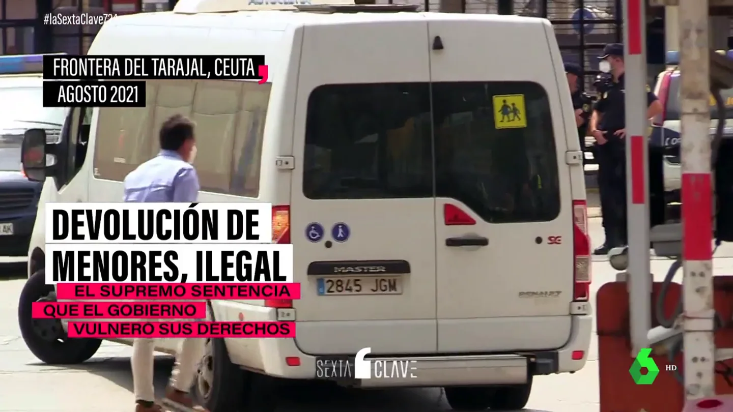 Las claves de por qué las devoluciones de menores migrantes en furgonetas a Marruecos fueron ilegales Las claves de por qué las devoluciones de menores migrantes en furgonetas a Marruecos fueron ilegales