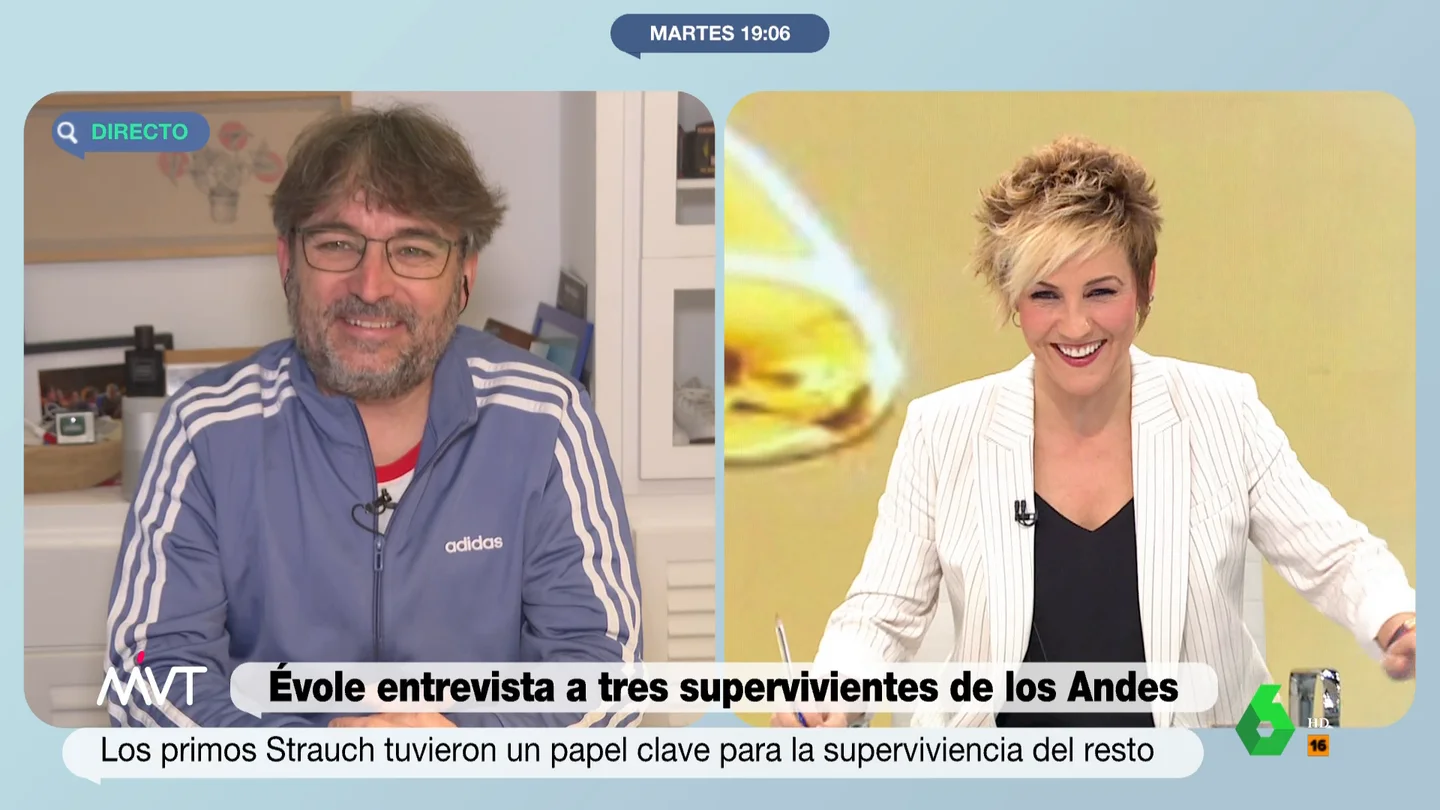 Jordi Évole, en Más Vale Tarde. Jordi Évole, en Más Vale Tarde