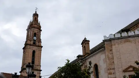 Torre de la Iglesia de Nuestra Señora de la Asunción, en Bujalance (Córdoba)