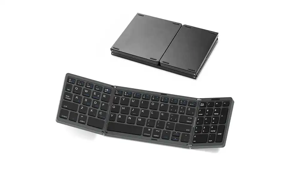 Este teclado plegable es ideal para acompañar tus viajes de trabajo y  vuelve a su mejor precio en  México por 583 pesos