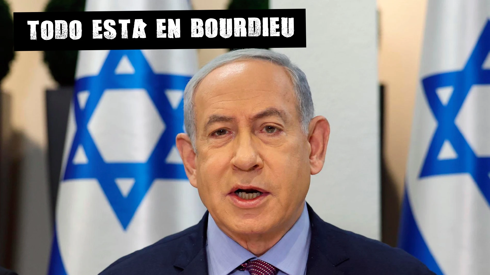 El primer ministro de Israel, Benjamín Netanyahu. 