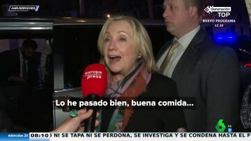 Hillary Clinton, en su visita a Sevilla y Madrid: "Me encanta España. Buen tiempo, buena comida, gente bonita..."