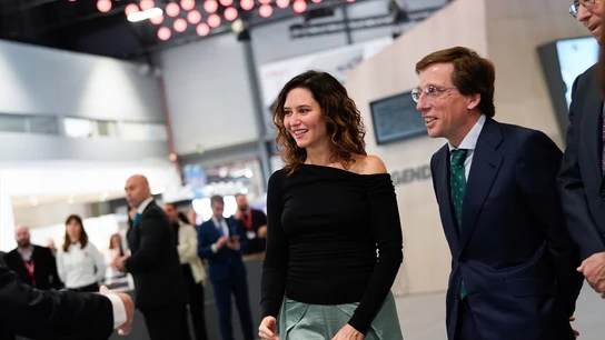 Isabel Díaz Ayuso y José Luis Martínez-Almeida en Fitur. Isabel Díaz Ayuso y José Luis Martínez-Almeida en Fitur.