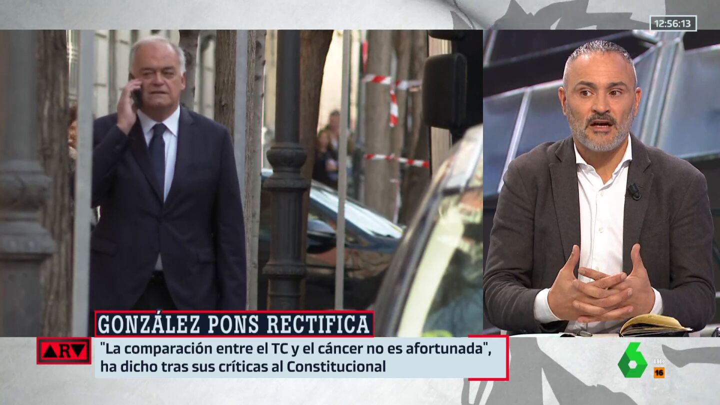  Mart&iacute;nez-Vares, sobre Gonz&aacute;lez Pons: "Es dif&iacute;cil de entender un error de este tipo"