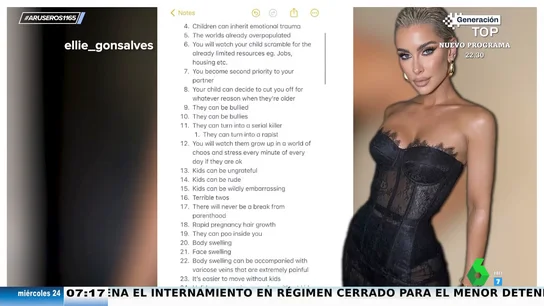 Las 118 razones de una modelo para no querer ser madre: así se burla de quienes deciden ser padres Las 118 razones de una modelo para no querer ser madre: así se burla de quienes deciden ser padres