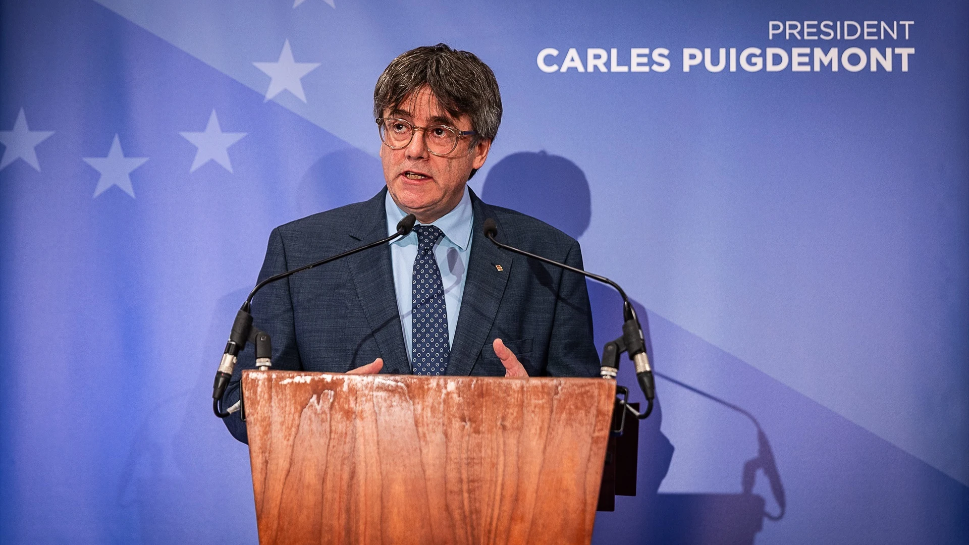 El expresidente de la Generalitat y eurodiputado de Junts, Carles Puigdemont.