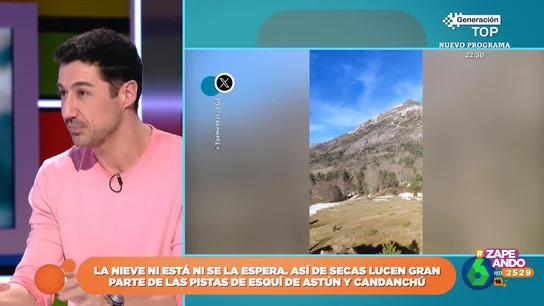 ¿Se podrá salvar la temporada de esquí este invierno?: Francisco Cacho lo aclara en Zapeando ¿Se podrá salvar la temporada de esquí este invierno?: Francisco Cacho lo aclara en Zapeando