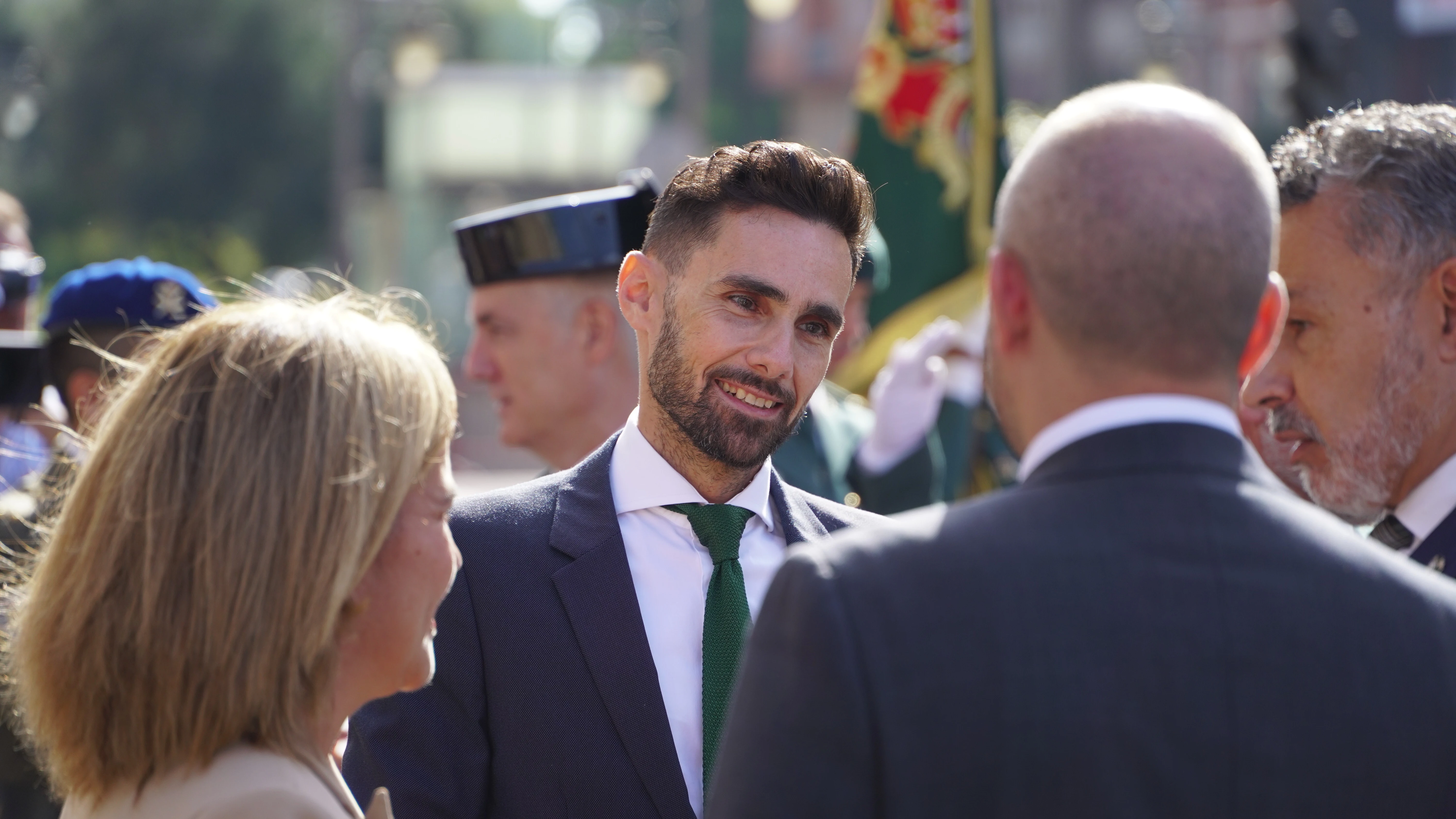El secretario de Estado de Seguridad, Rafael Pérez, durante la inauguración los actos conmemorativos por la Patrona de la Guardia Civil