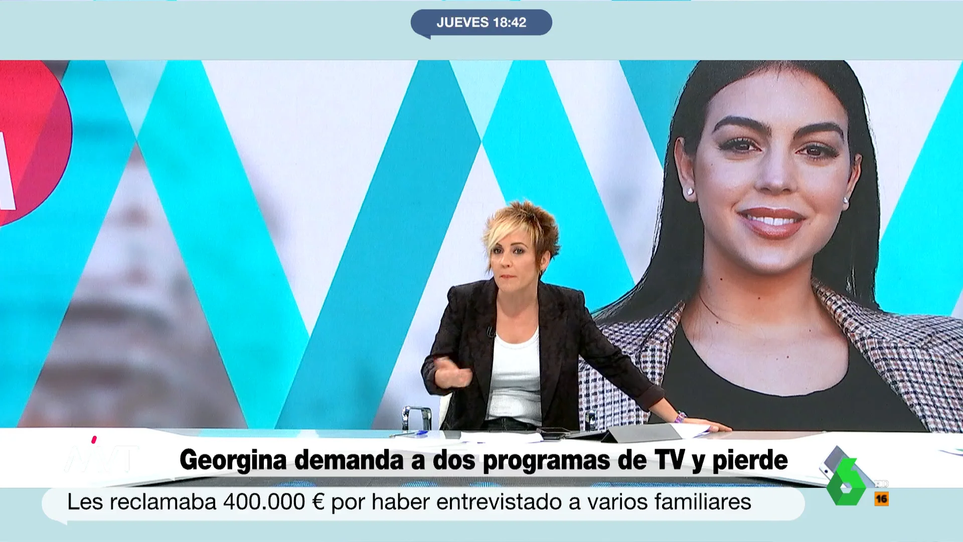 Pardo sobre Georgina