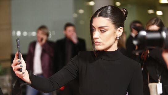 Imagen de archivo de la influencer Dulceida posando durante una alfombra roja.