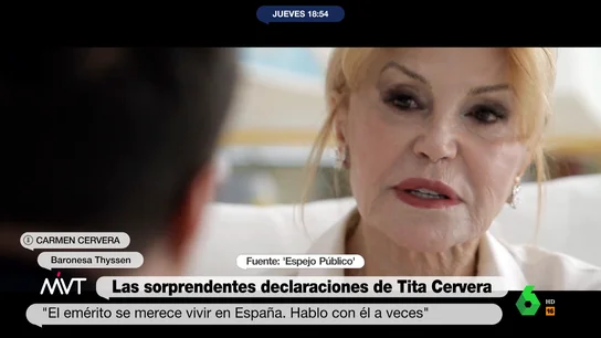 Carmen Cervera en Antena 3 Carmen Cervera en Antena 3