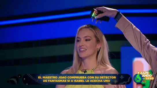 ¿Tiene Isabel Forner un fantasma dentro? El Maestro Joao utiliza su detector para comprobarlo ¿Tiene Isabel Forner un fantasma dentro? El Maestro Joao utiliza su detector para comprobarlo