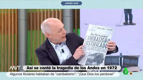 La prensa de la época haciéndose eco de la tragedia de los Andes