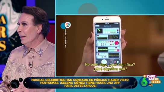 "La han timado": la reacción del Maestro Joao ante la app que utiliza Selena Gómez para detectar fantasmas "La han timado": la reacción del Maestro Joao ante la app que utiliza Selena Gómez para detectar fantasmas