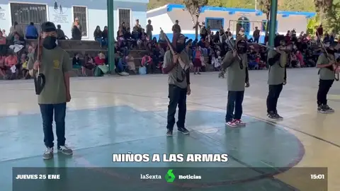 niños a las armas