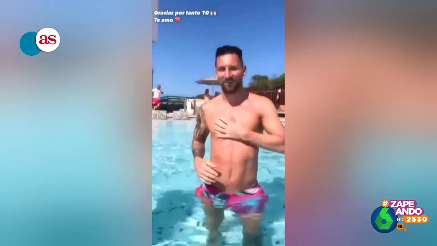 De pedir un vídeo en una piscina a colapsar una calle: los momentos más surrealistas de varios fans al ver a Messi De pedir un vídeo en una piscina a colapsar una calle: los momentos más surrealistas de varios fans al ver a Messi