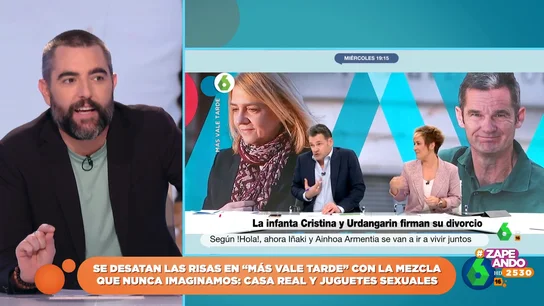 El consejo de Dani Mateo a Iñaki López tras su momento más 'arcaico': "Si en tu casa hay un cajón cerrado, no hurgues" El consejo de Dani Mateo a Iñaki López tras su momento más 'arcaico': "Si en tu casa hay un cajón cerrado, no hurgues"