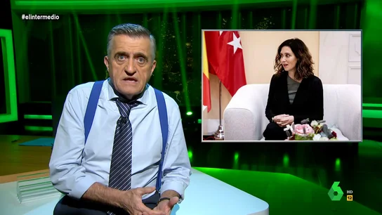 Wyoming responde a Ayuso tras justificar la 'Operación Cataluña' "¿Defendería Ayuso los GAL?", se pregunta Wyoming en este vídeo, donde recuerda a la presidenta madrileña, tras defender el espionaje a líderes independentistas, que "respetar la ley es lo que nos hace libres y no tomar cañitas en una terracita".