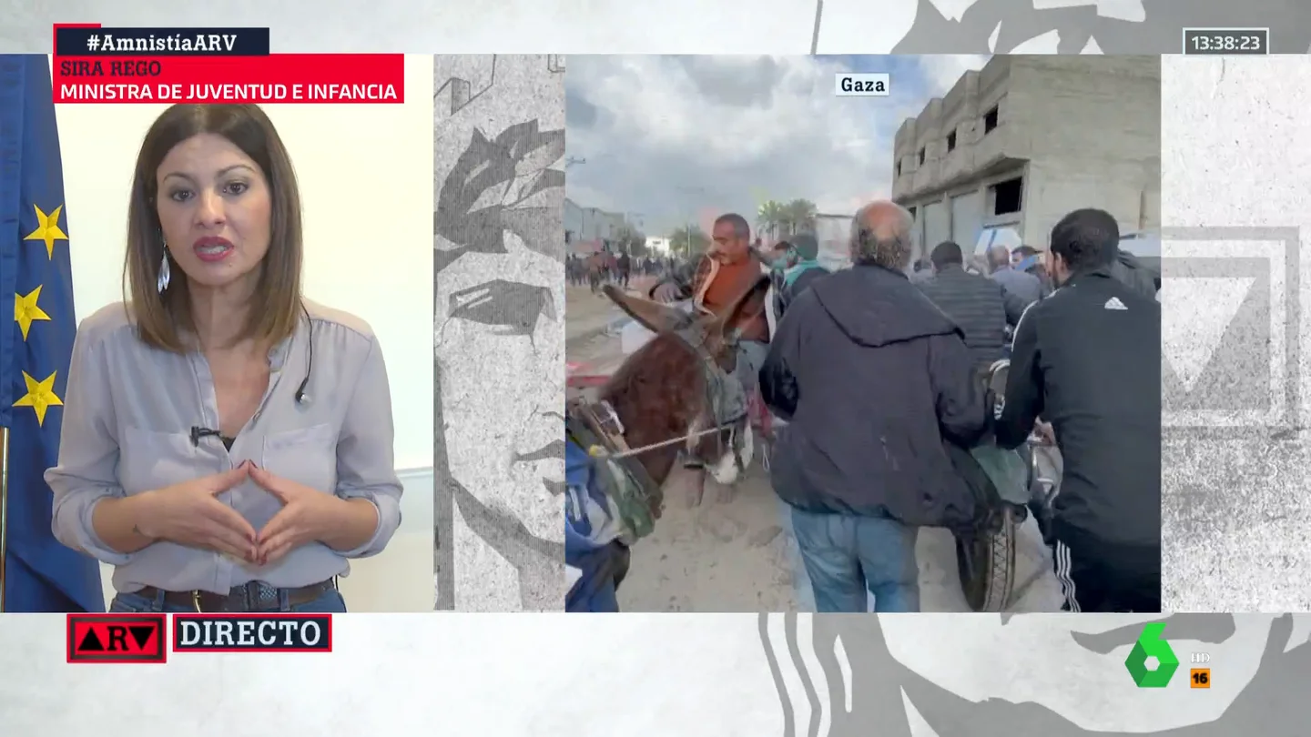 Sira Rego, sobre la situación en Gaza: "Hace falta tomar medidas con carácter inmediato para parar la masacre" Sira Rego, sobre la situación en Gaza: "Hace falta tomar medidas con carácter inmediato para parar la masacre"