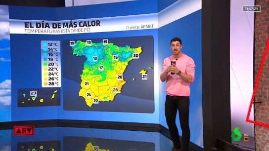 Enero bate r&eacute;cords de calor con 25 capitales por encima de los 20 grados