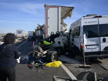 Accidentes de tráfico registrados en la autovía A-4, a la altura de Ciudad Real