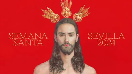 Cartel de la Semana Santa de Sevilla 2024, obra del pintor Salustiano García Cartel de la Semana Santa de Sevilla 2024, obra del pintor Salustiano García
