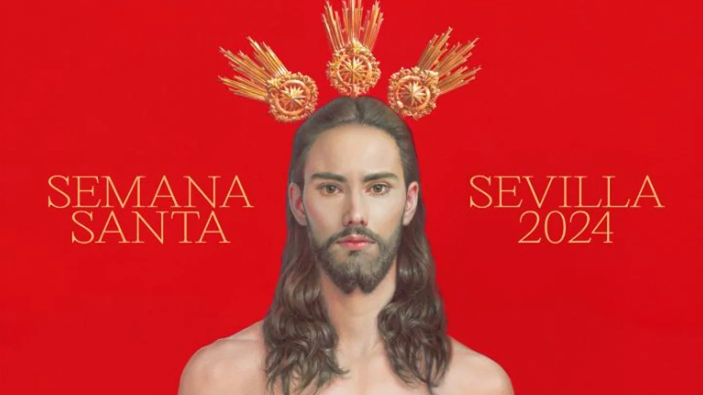 Cartel de la Semana Santa de Sevilla 2024, obra del pintor Salustiano García Cartel de la Semana Santa de Sevilla 2024, obra del pintor Salustiano García
