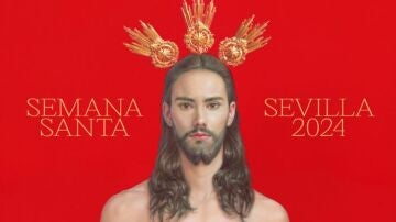 Cartel de la Semana Santa de Sevilla 2024, obra del pintor Salustiano García