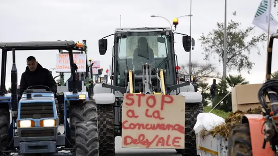 Protestas agrícolas en Francia Protestas agrícolas en Francia