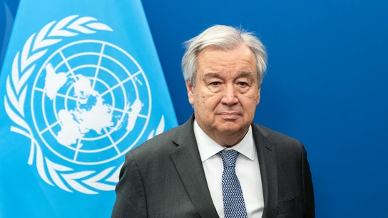 El secretario general de la ONU, António Guterres El secretario general de la ONU, António Guterres