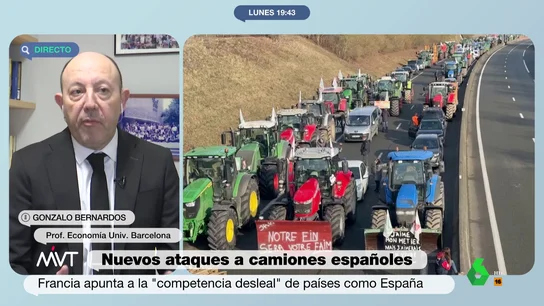 Bernardos desmonta la acusación de Francia de competencia desleal a los productos españoles: "Lo hacemos mejor que ellos" Bernardos desmonta la acusación de Francia de competencia desleal a los productos españoles: "Lo hacemos mejor que ellos"