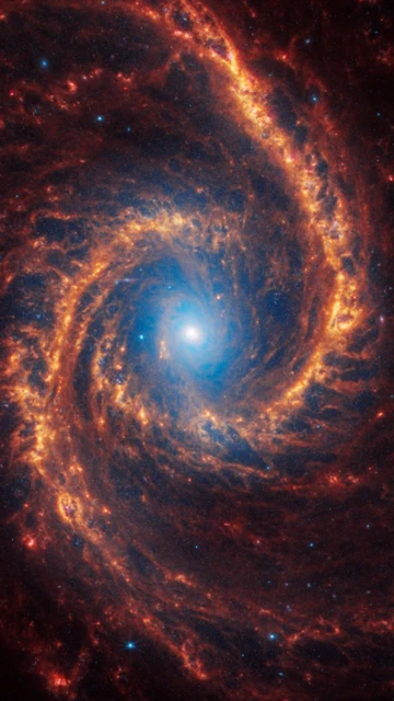La galaxia espiral NGC 2835 se encuentra a 35 millones de años luz, en la constelación de Hidra.