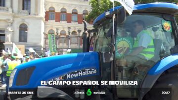 Los agricultores españoles se suman a las protestas de los franceses por las competencias de países fuera de Europa