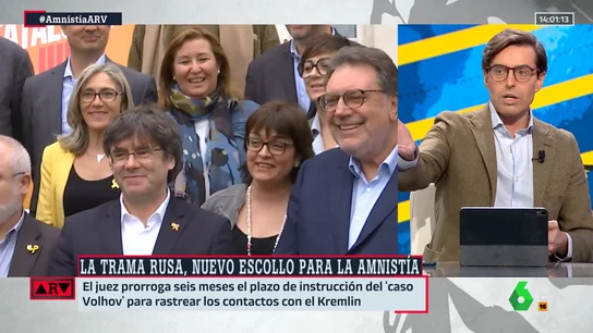 Pablo Montesinos, tajante sobre la trama rusa: "En términos políticos, Puigdemont estaría ya inhabilitado" Pablo Montesinos, tajante sobre la trama rusa: "En términos políticos, Puigdemont estaría ya inhabilitado"