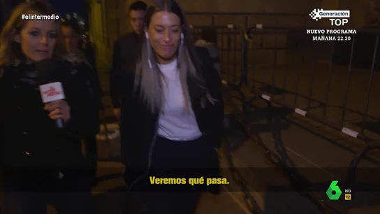 Andrea Ropero consigue las primeras palabras de Miriam Nogueras tras el 'no' a la Ley de Amnistía Andrea Ropero consigue las primeras palabras de Miriam Nogueras tras el 'no' a la Ley de Amnistía