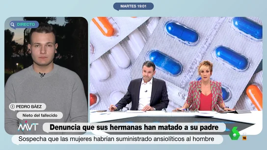 Un joven acusa a sus tías de envenenar a su abuelo: "Hablaban constantemente de la herencia" Un joven acusa a sus tías de envenenar a su abuelo: "Hablaban constantemente de la herencia"