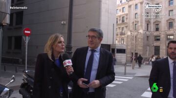 Patxi López, a Andrea Ropero sobre si los autos de García-Castellón tienen intencionalidad política: "Júzgalo tú mismo"