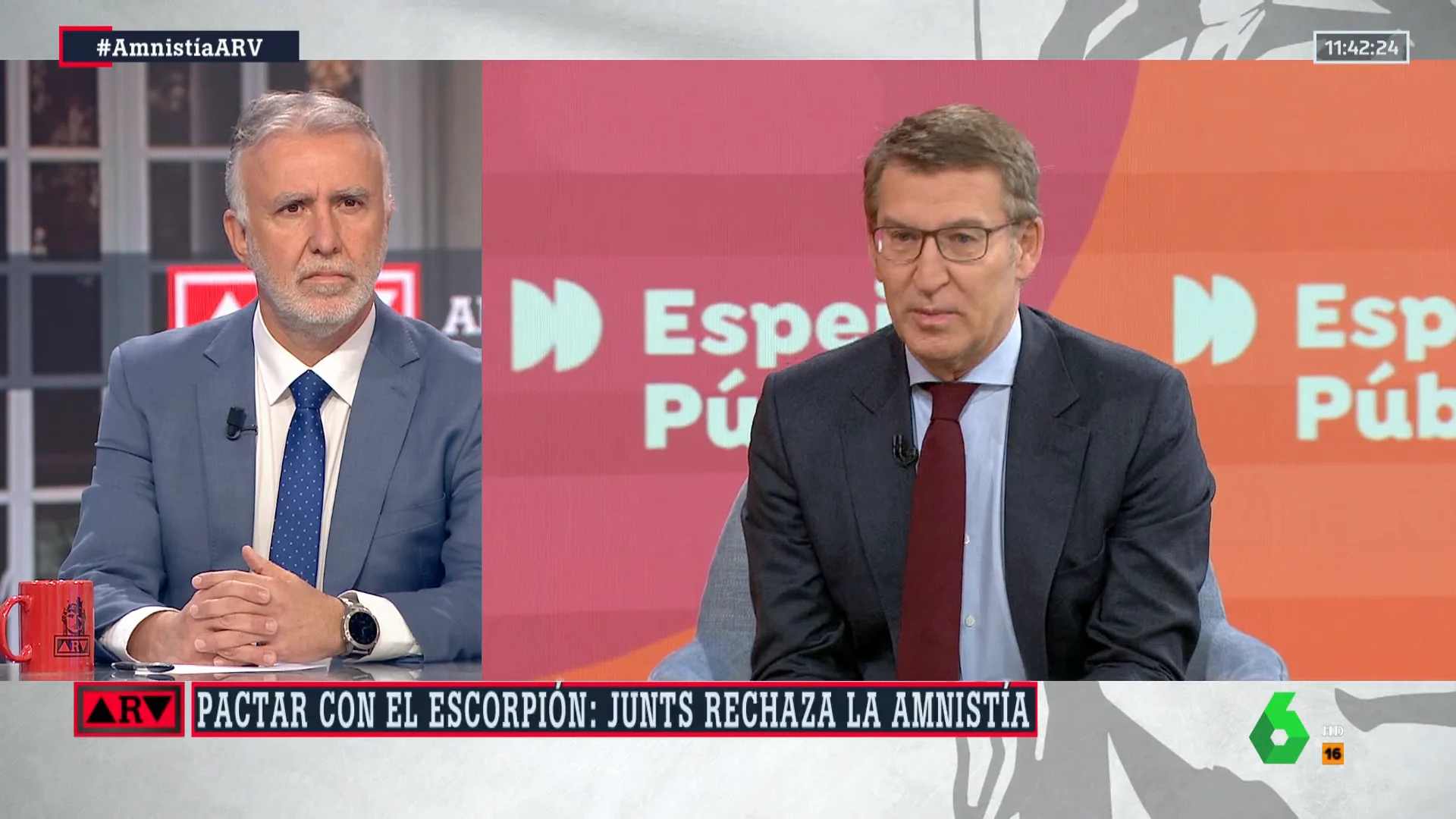 Ángel Víctor Torres responde a Feijóo: "Si pactamos con Junts, lo hacemos mal; si no, también está mal"