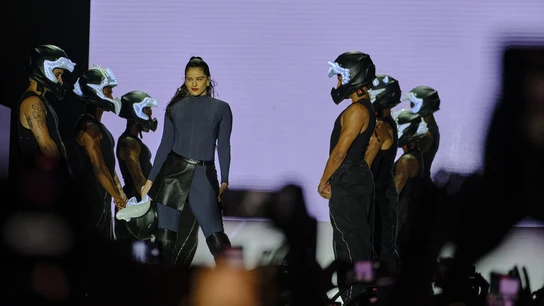 Actuación de Rosalía en el GranCa Live Fest. Actuación de Rosalía en el GranCa Live Fest.