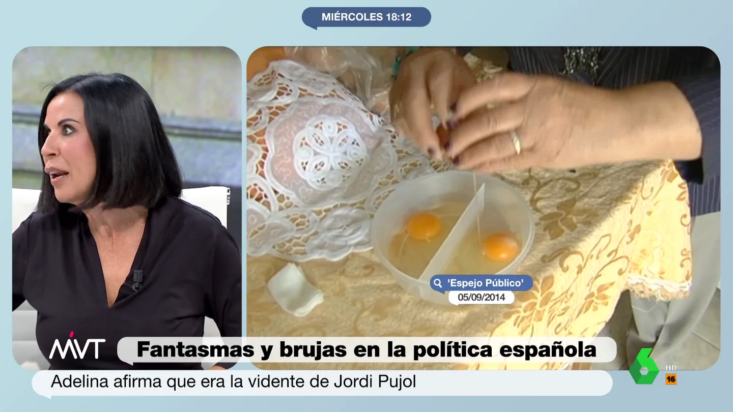 ¿Cree Beatriz de Vicente en fantasmas? La abogada responde ¿Hay fantasmas o brujas en la política española? Cristina Pardo y los colaboradores de Más Vale Tarde dan su opinión y comparten si creen o no en fuerzas sobrenaturales. La explicación de Beatriz de Vicente, en este vídeo.