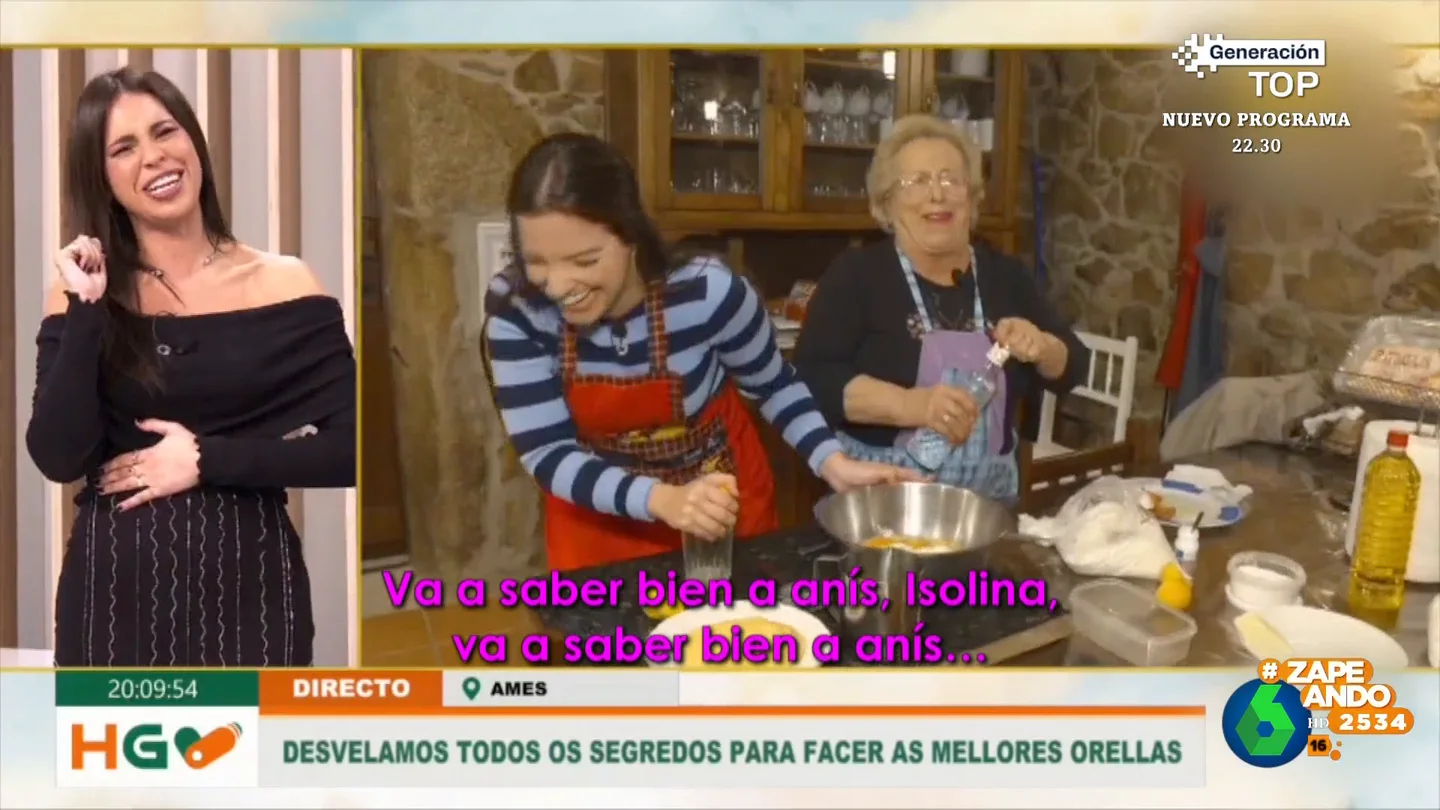 "Pelotazo con harina y huevo": la receta de un postre típico que prepara una señora en la televisión gallega "Pelotazo con harina y huevo": la receta de un postre típico que prepara una señora en la televisión gallega