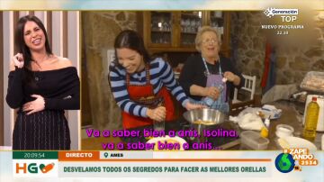 "Pelotazo con harina y huevo": la receta de un postre típico que prepara una señora en la televisión gallega