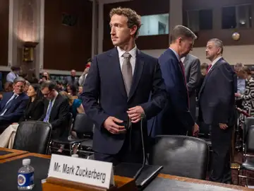 El CEO de Meta, Marck Zuckerberg, ante el Comité Judicial del Senado de EEUU