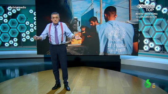 Wyoming reflexiona sobre la "decepción" de Israel con España por mantener su apoyo a la UNRWA: "A lo mejor quiere que los maten de hambre" Wyoming reflexiona sobre la "decepción" de Israel con España por mantener su apoyo a la UNRWA: "A lo mejor quiere que los maten de hambre"