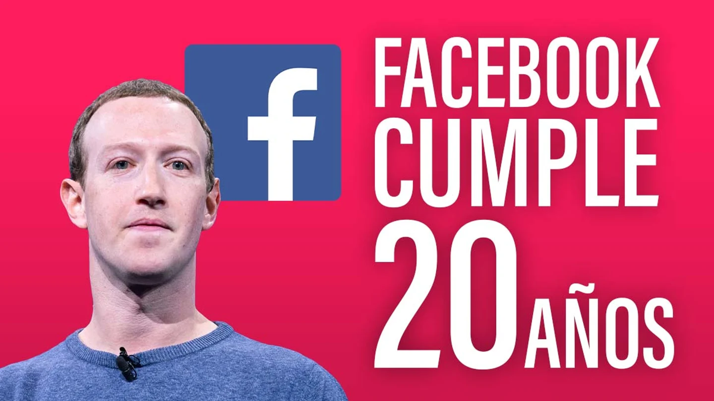 Facebook 20 años Facebook 20 años